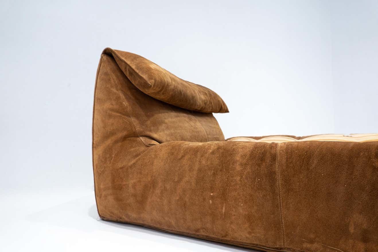 Mid Century Modern Bambole Daybed By Mario Bellini, Suede, C&B Italia, 1970s photo Furniture
