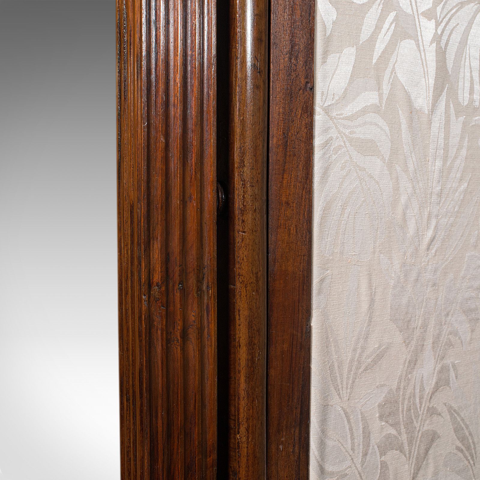 Antique Shop's Dressing Mirror, English, Walnut, Cheval, Retail, Regency, C.1820 photo vintage
