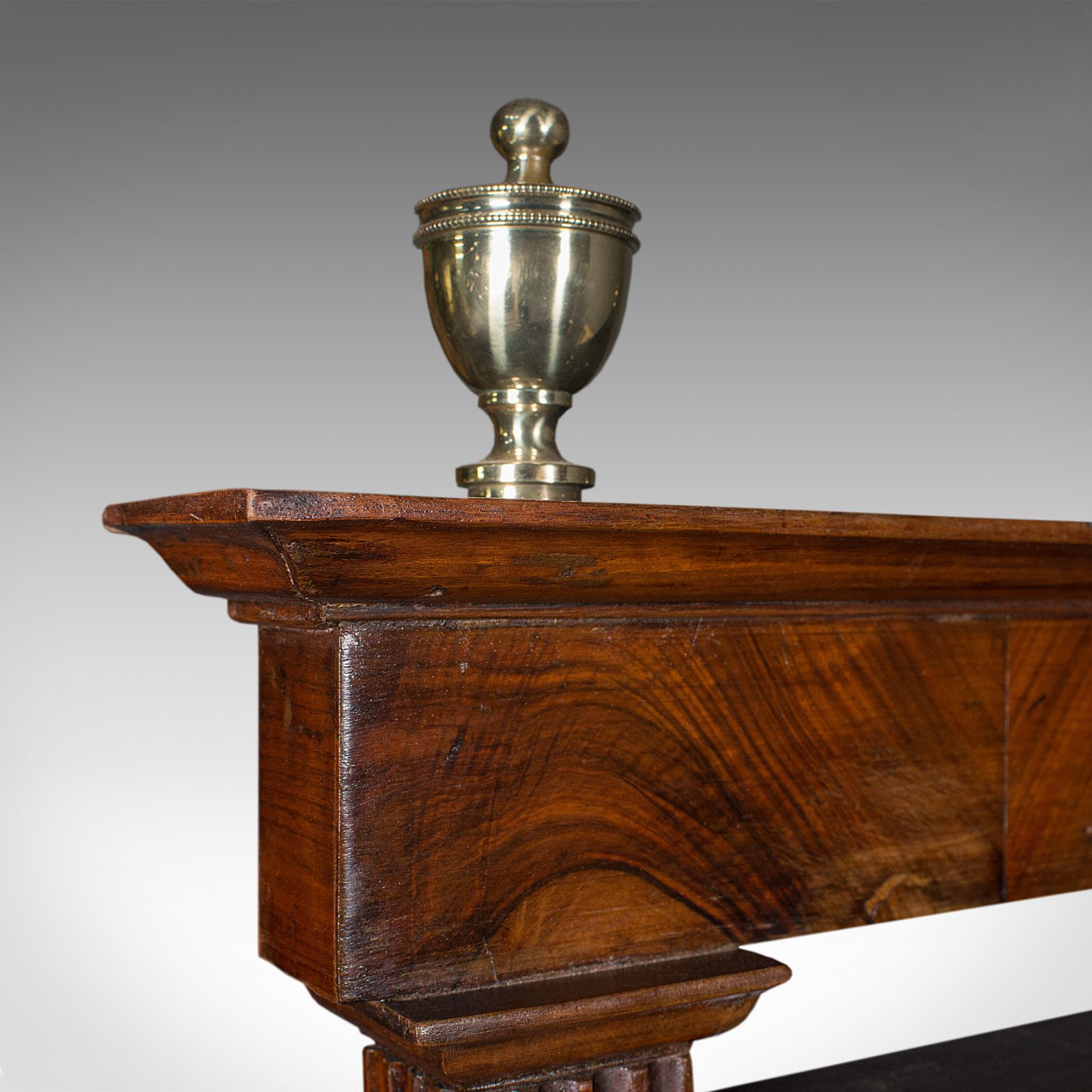 photo furniture Antique Shop's Dressing Mirror, English, Walnut, Cheval, Retail, Regency, C.1820