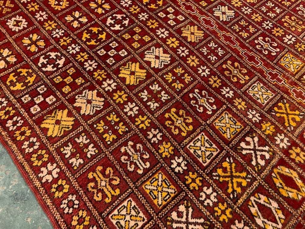X Large Vintage Moroccan Rug 361x181 Cm Berber Atlas, Tribal photo vintage