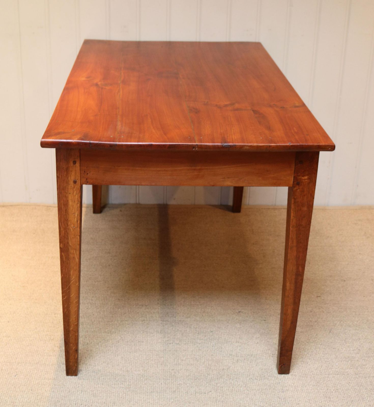 Small Proportioned French Provincial Cherry Wood Table photo vinterior