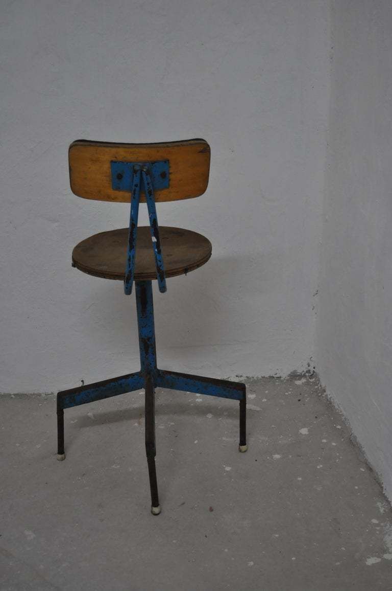 Iron Industrial Chair/Workshop Chair photo furniture