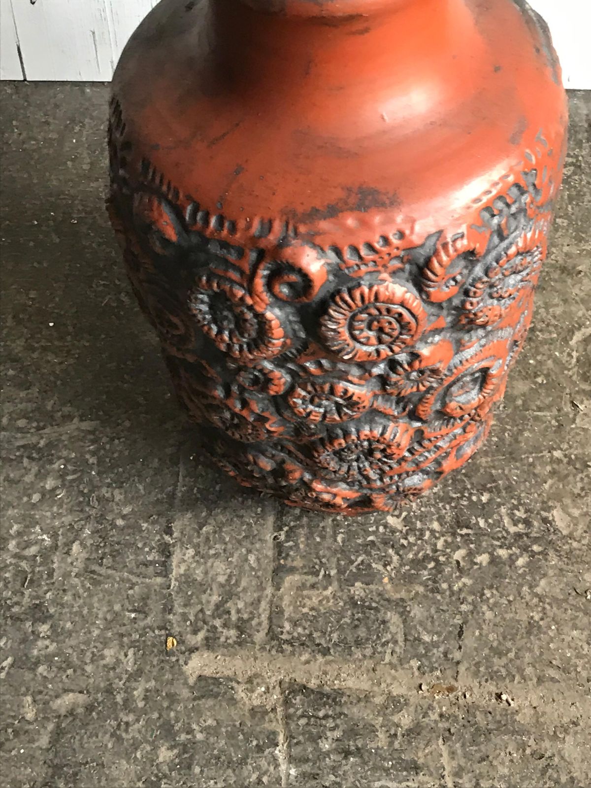 W German Large Art Pottery Vase By Carstens Tonnieshof photo 280.0