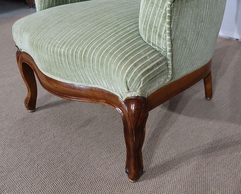 photo vinterior Pair Of Armchairs, Napoleon III Period, Mid 19th Century