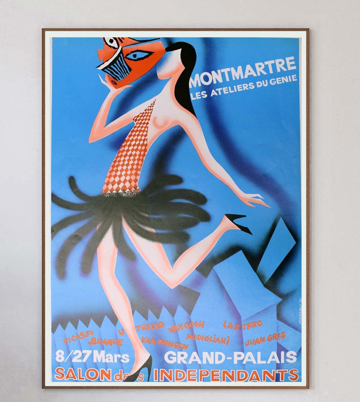 Montmartre   Ateliers Du Genie Original Vintage Poster photo 224.0