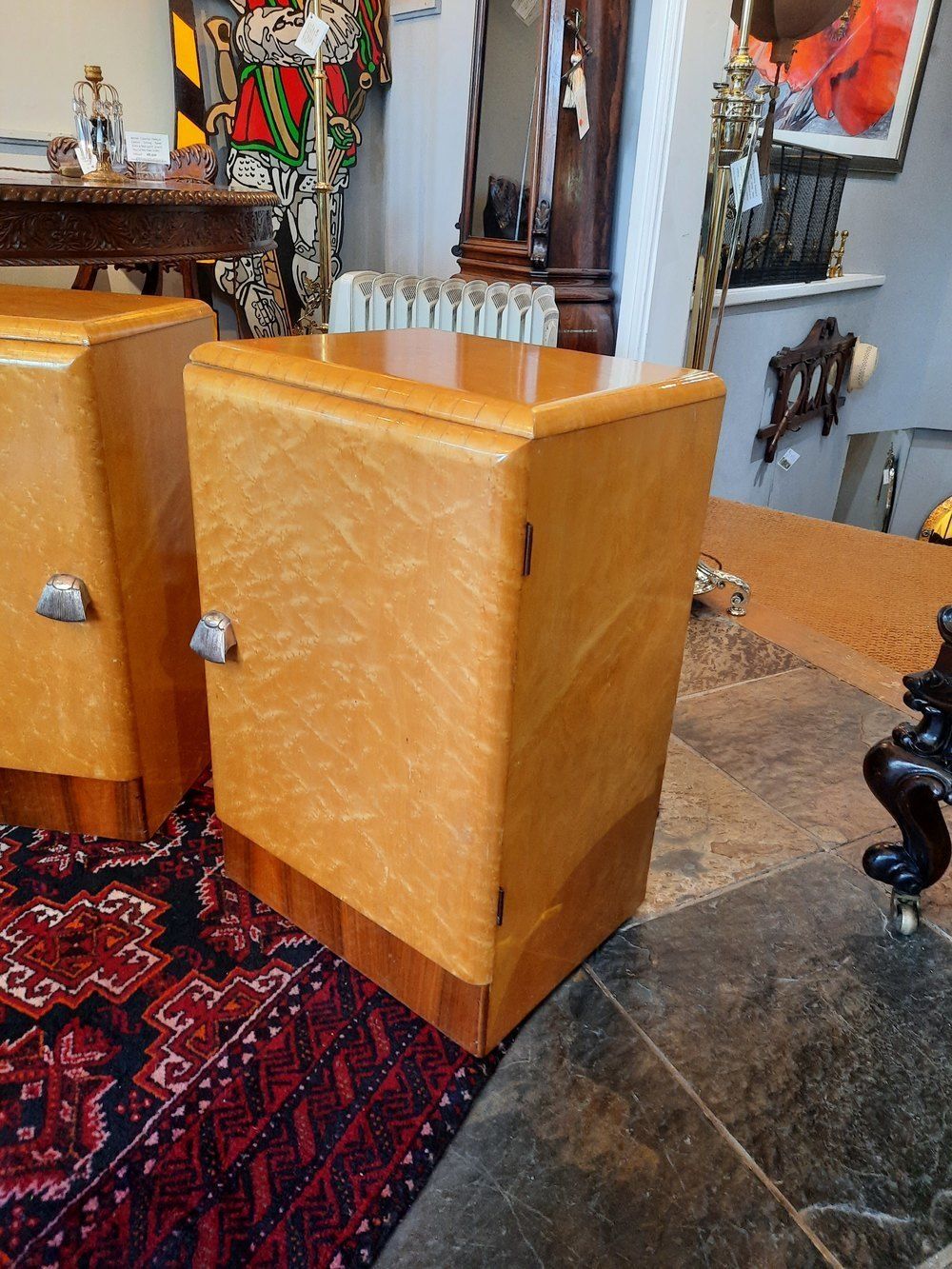 Pair Of Art Deco Bedside Cabinets photo 1250.0