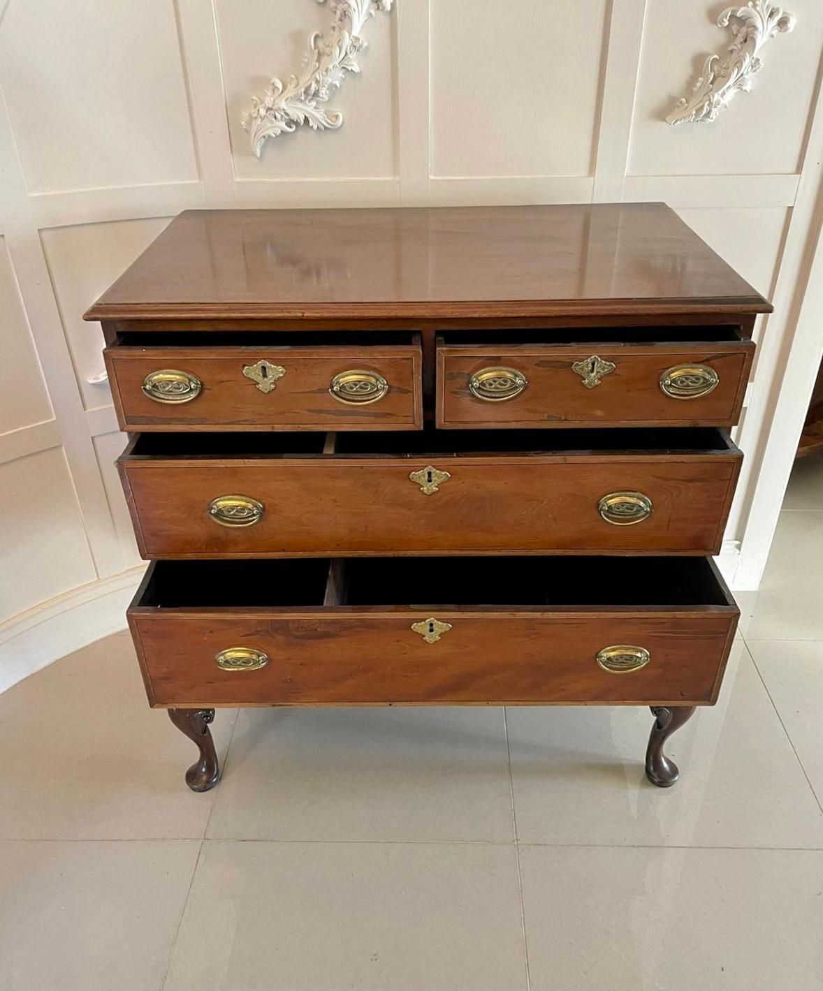 Antique George III Quality Mahogany Chest On Stand photo 1985.0