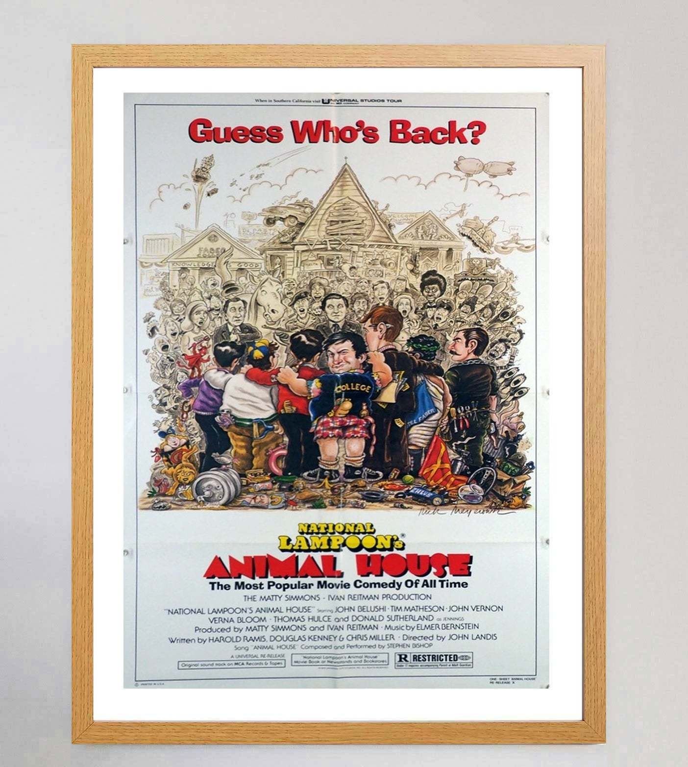Animal House Original Vintage Poster photo Art