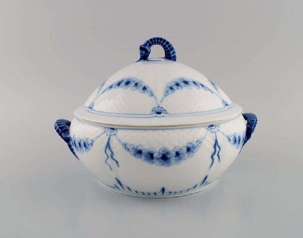 Antique Bing & Grøndahl Lidded Empire Tureen In Hand Painted Porcelain photo Home Decor