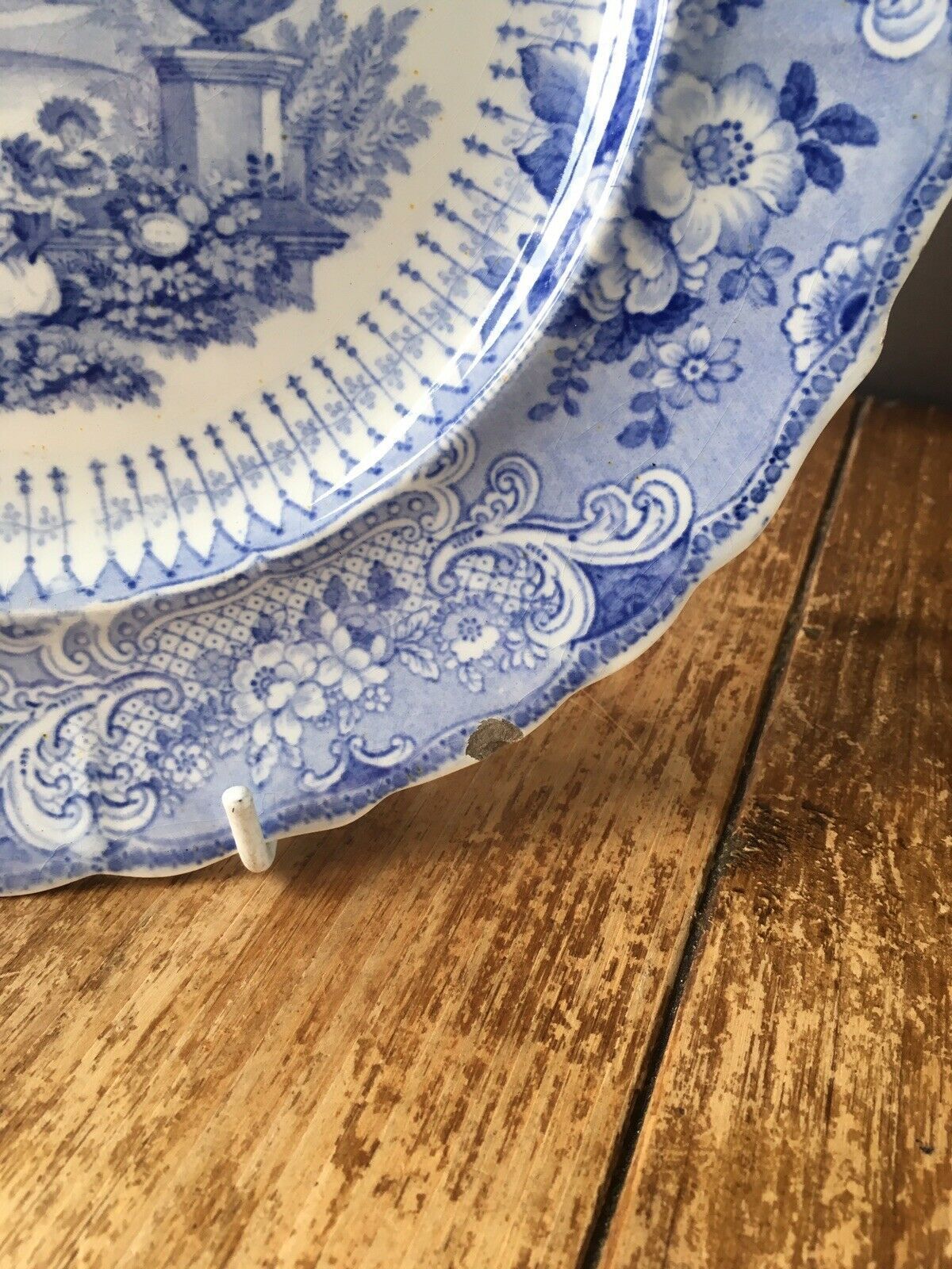 V.Rare Set Of 6 C1834 59 Podmore Walker & Co Pre Wedgwood Florentine Plates Pw photo buy