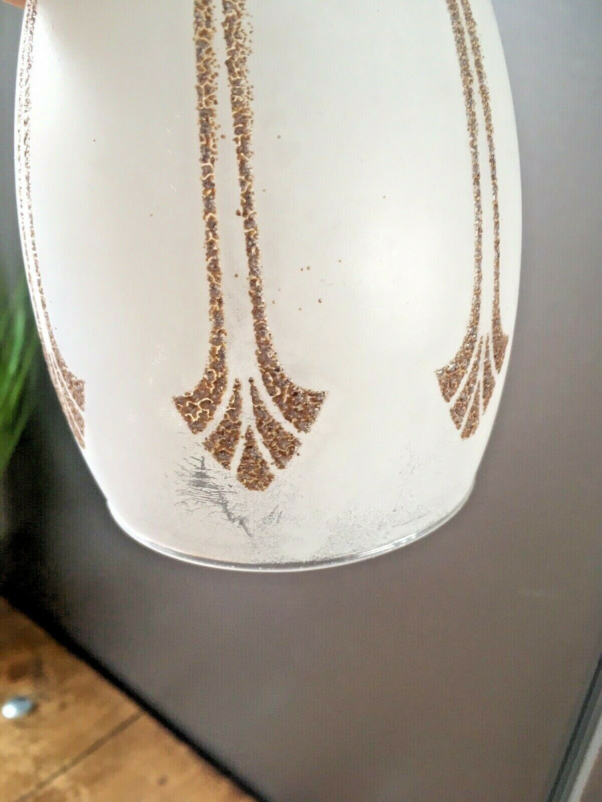 photo furniture 3 Art Nouveau Style 70's Light Lamp Shade Geometrical