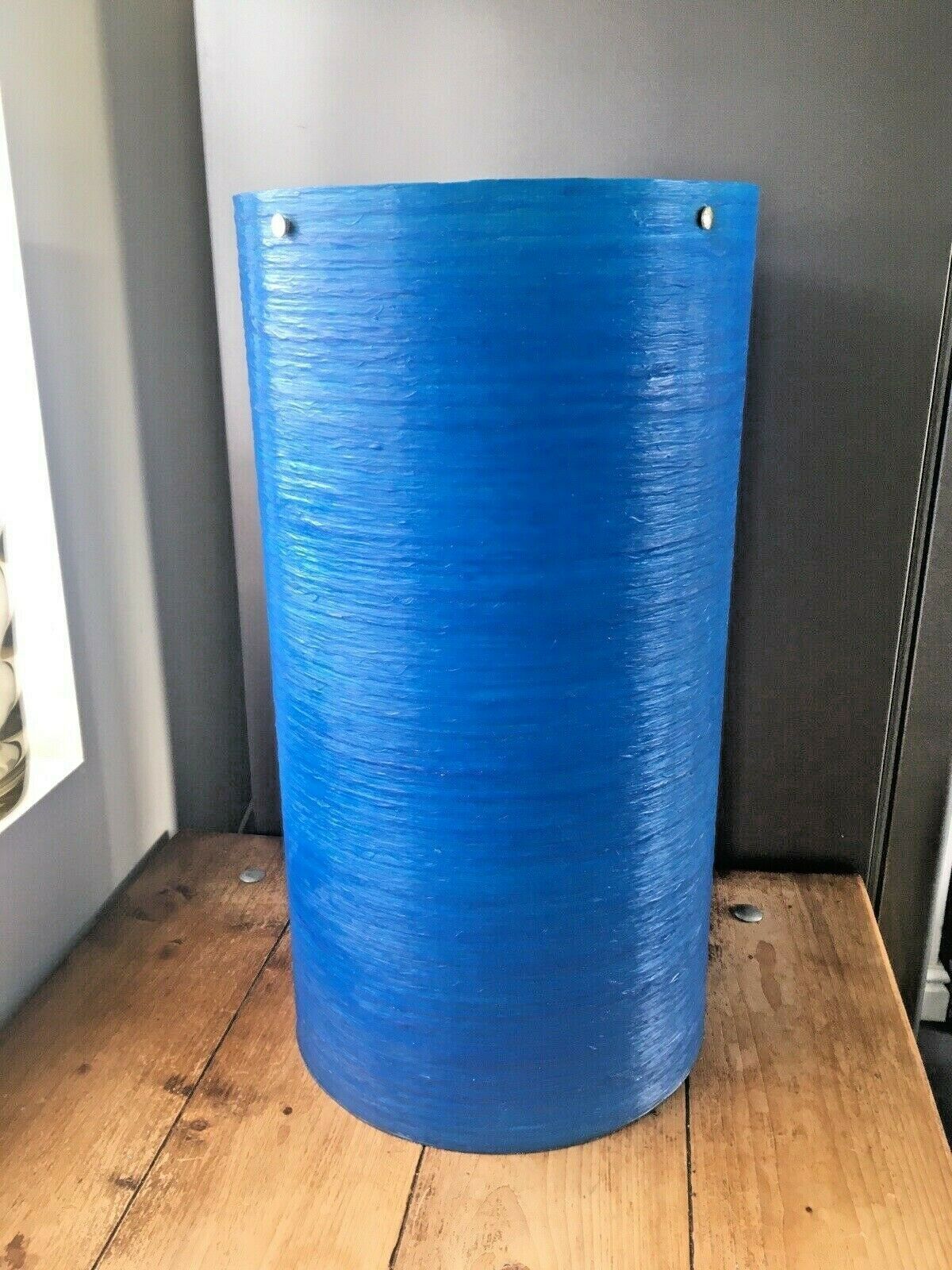 Huge 23 Vintage 70s Nightclub Fibreglass Ceiling Light Lamp Shade Retro photo vinterior