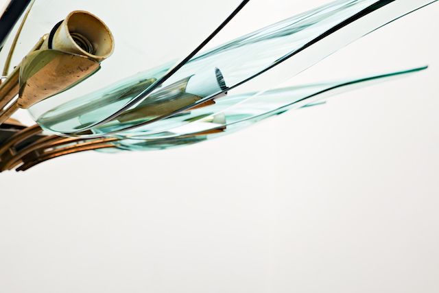 1950's Italian Dahlia Chandelier "Mod. 1563a" By Max Ingrand For Fontana Arte photo 54530.0