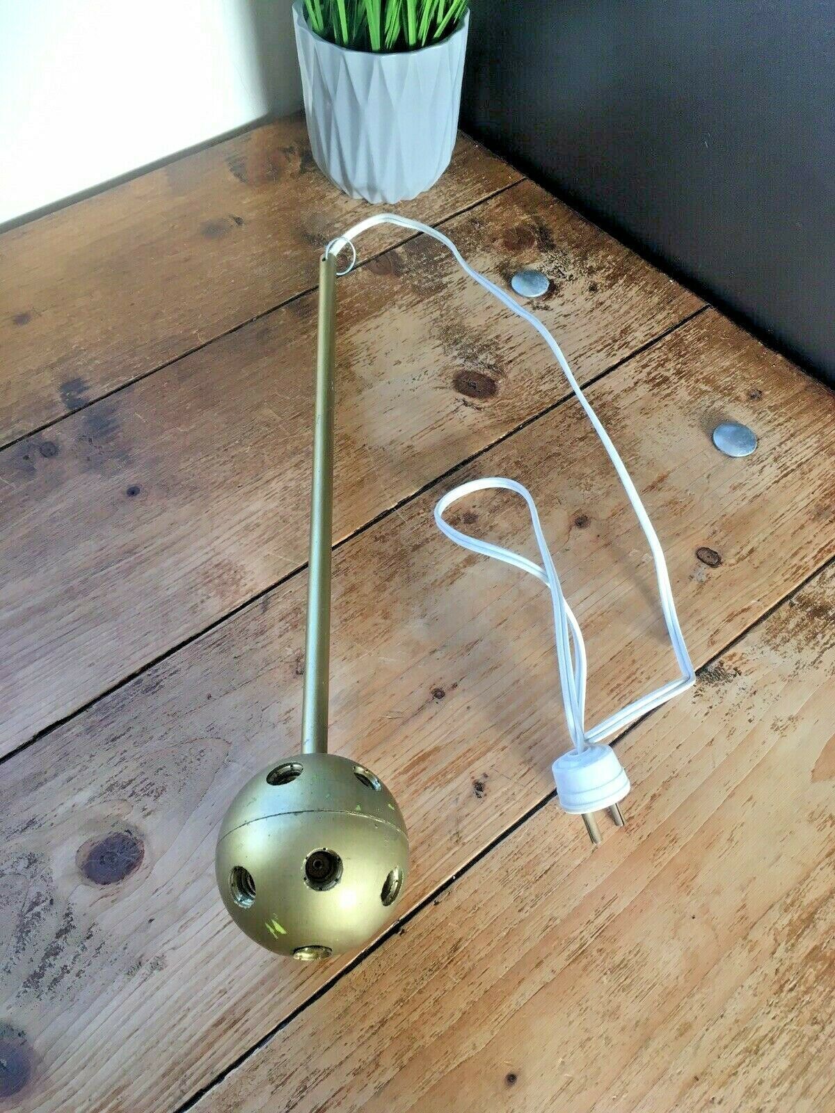 Sputnik Atomic Gold Plastic Ceiling Chandelier Light photo buy