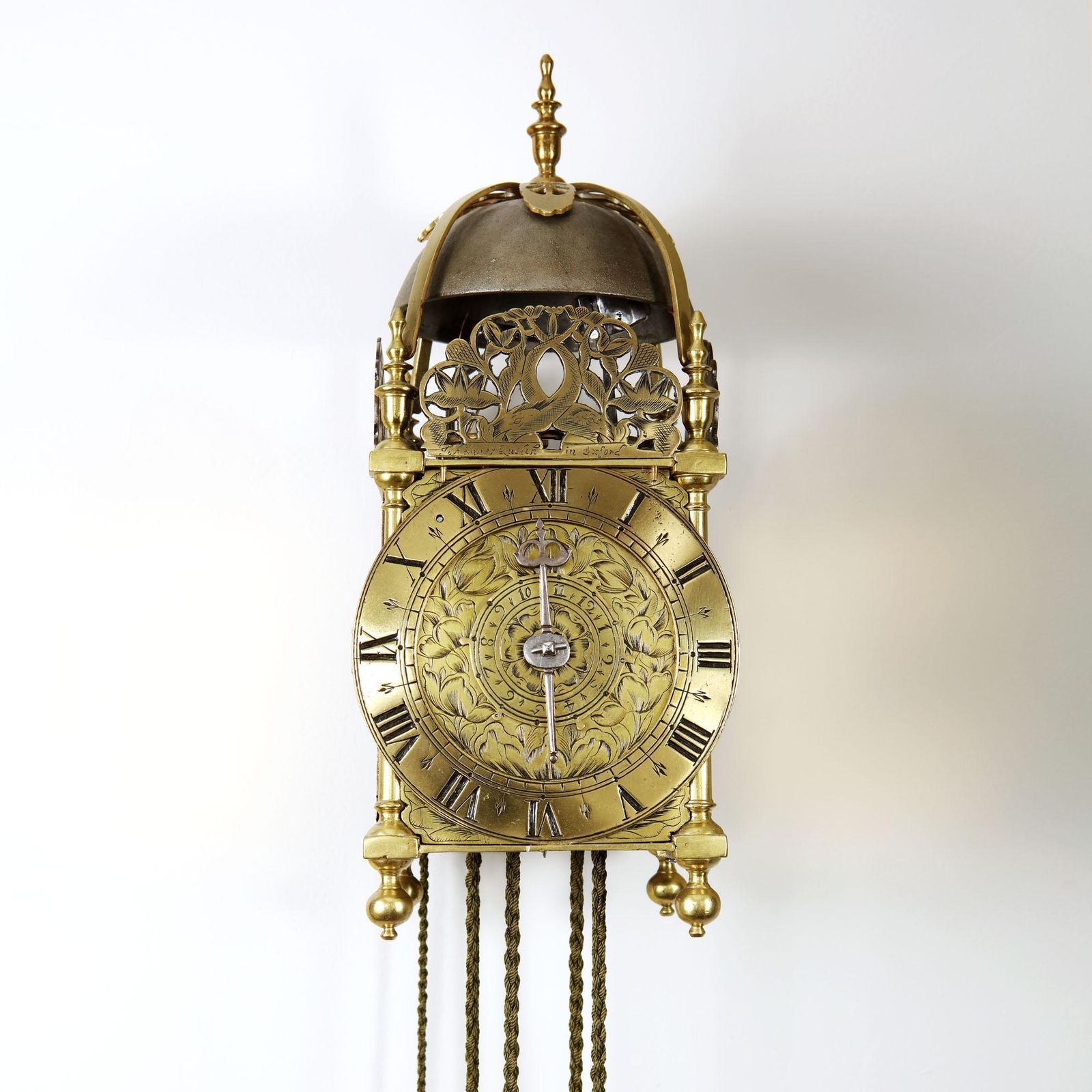 17th Century Lantern Alarm Clock By Johannes Quelch, Oxford