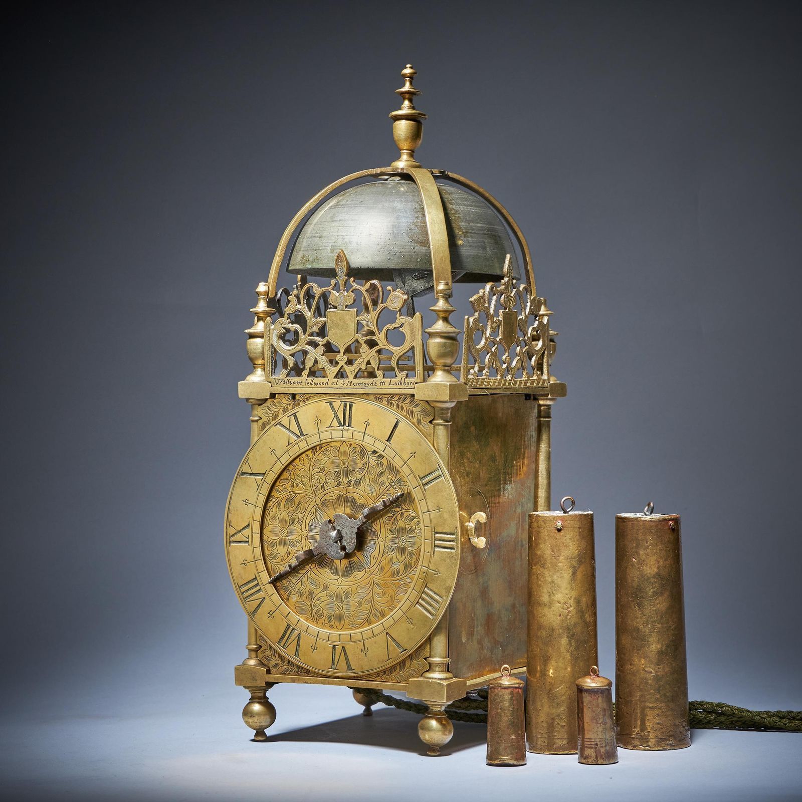 17th Century First Period Lantern Clock By William Sellwood – Original Balance photo for sale