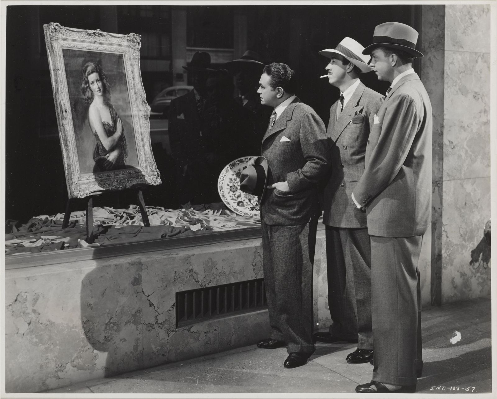 The Woman In The Window, 1940s photo furniture