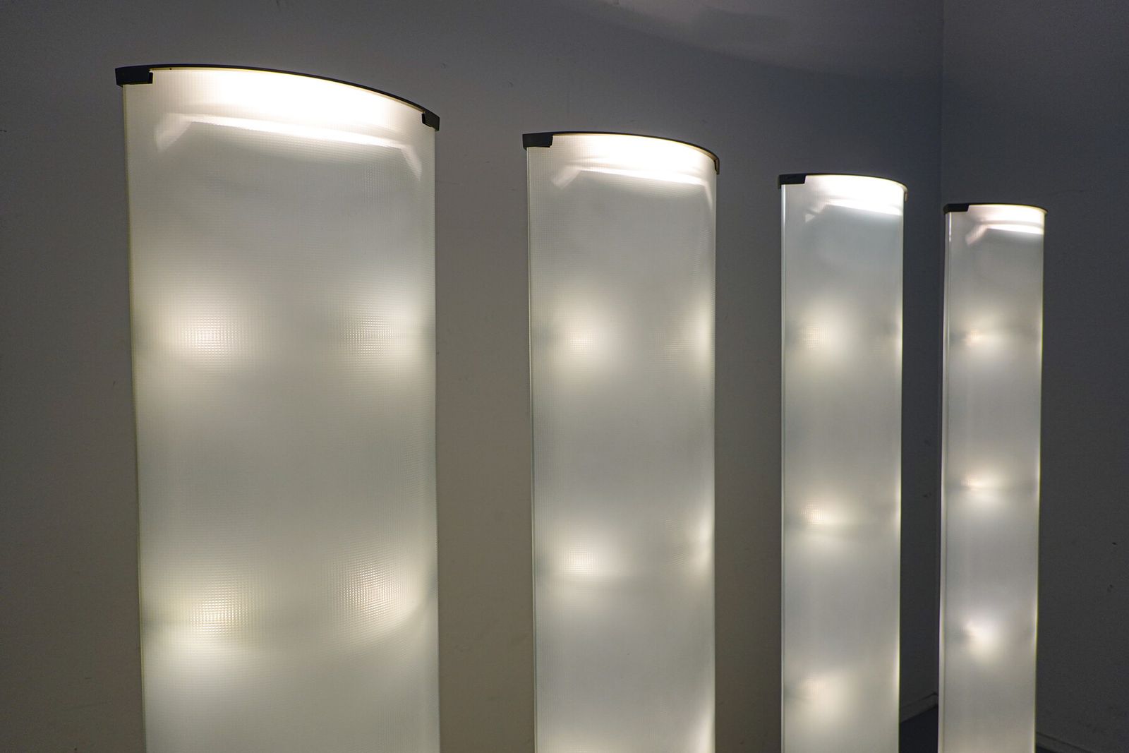 1960's Italian "Pirellone" Floor Lamps By Gio Ponti For Fontana Arte photo Lighting
