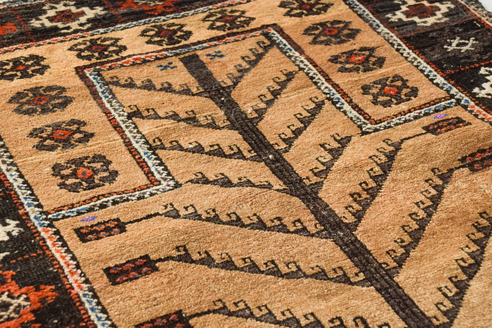 photo furniture Interesting Handwoven Afghan Rug