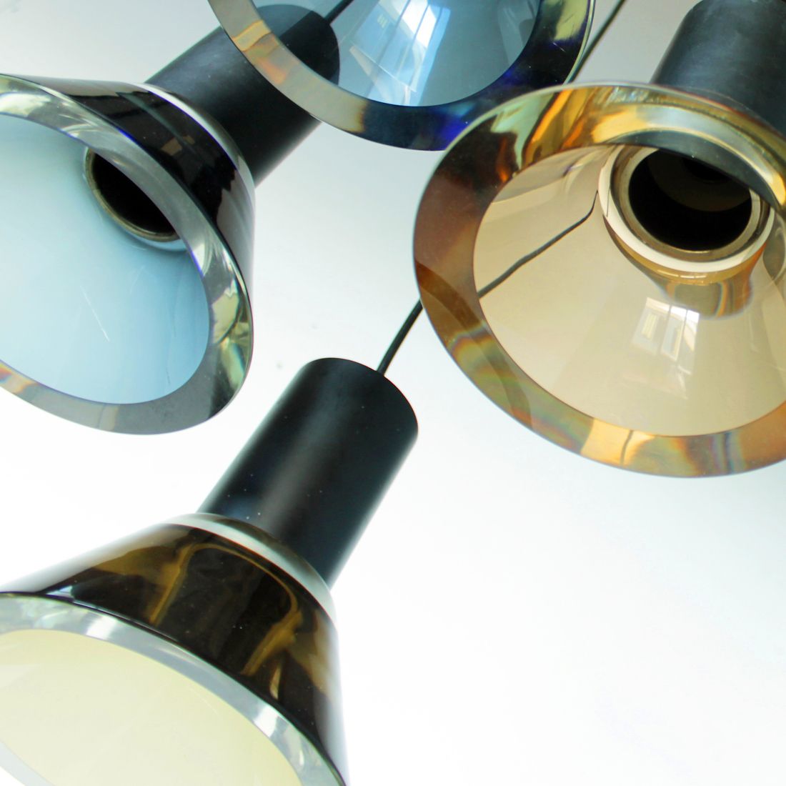 photo vinterior Crystal Ceiling Fixture By Flavio Poli For Seguso Vetri D'arte Italy