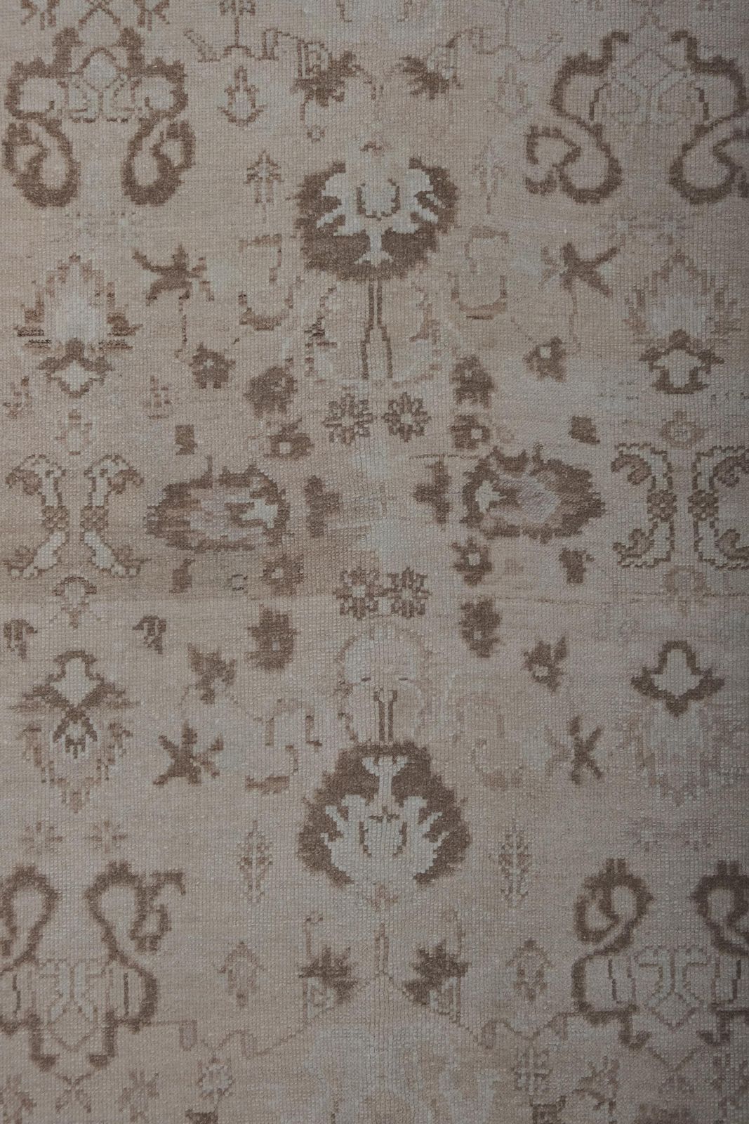 Tribal Mid 20th Century Handmade Turkish Anatolian Accent Carpet In Tan photo vinterior