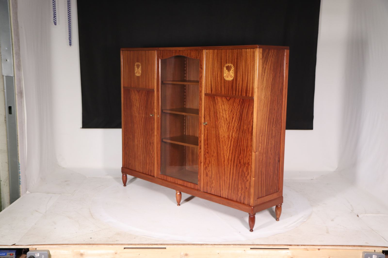 French Art Deco Library Bookcase By Maurice Dufrene photo 3250.0
