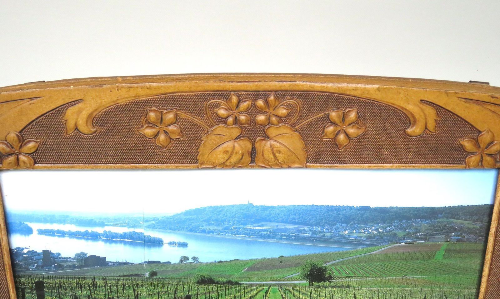 Art Nouveau Picture Frame In Vulcanized Fibre photo 1890.4