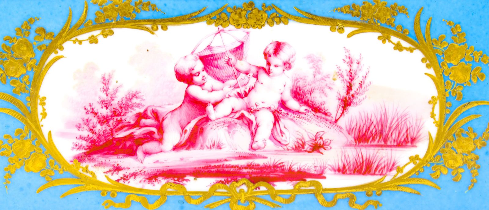 Antique French Sevres Porcelain And Ormolu Jewellery Casket C1870 19th C photo Home Decor