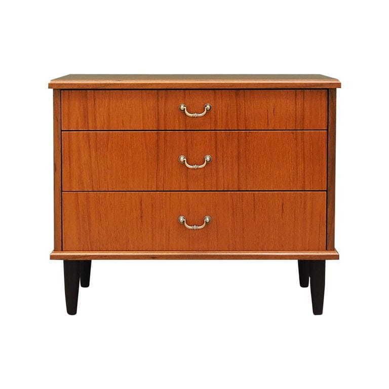 Teak Chest Of Drawers, Danish Design, 60s, Made In Denmark
