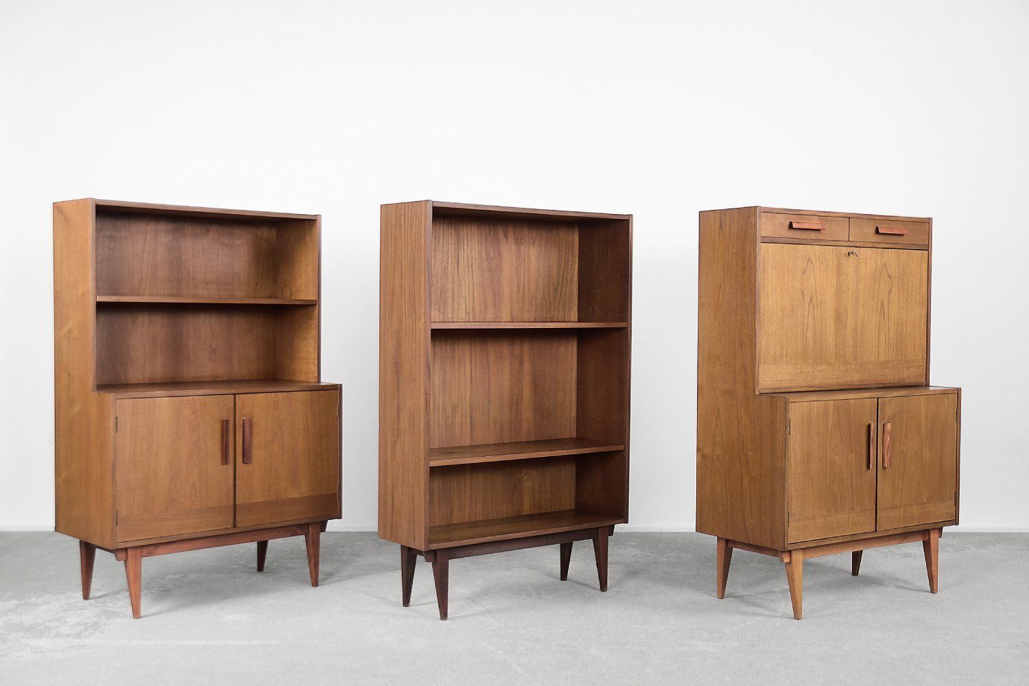 Mid Century Modern Swedish Teak Bookcase, 1960s photo vinterior