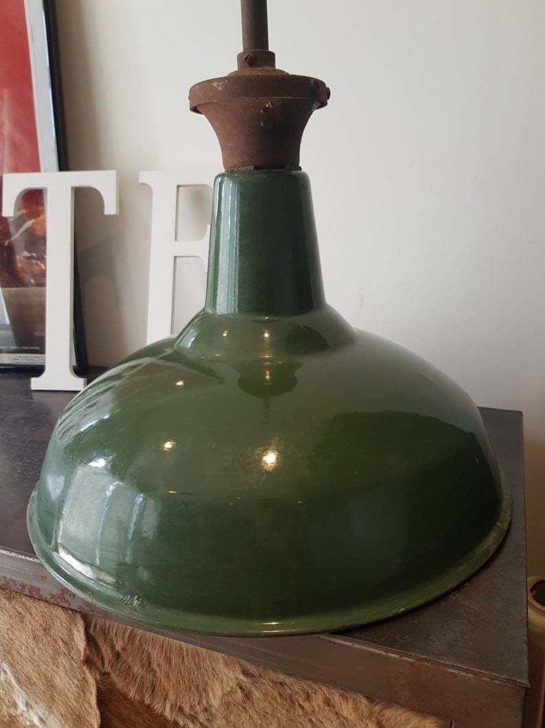 Vintage 1940’s Enamel Benjamin Lights photo for sale