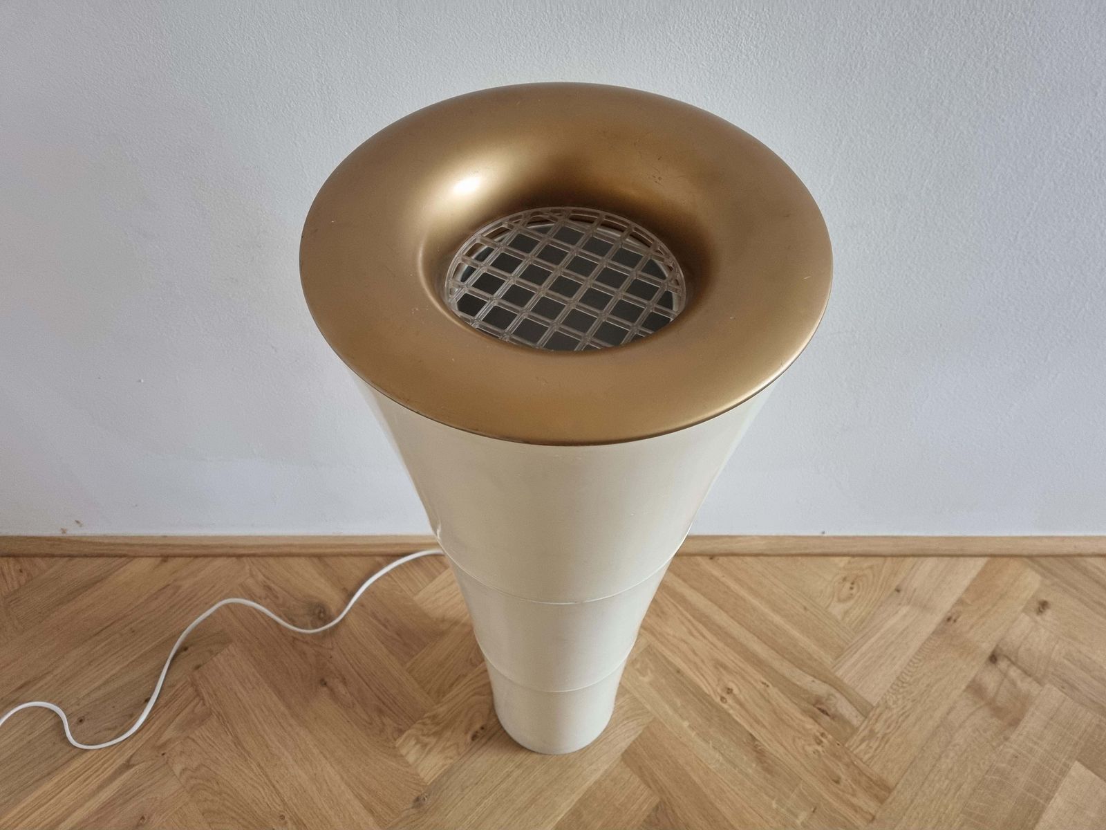 Mid Century Floor Lamp Fackla, Ikea, Uplighter, Sweden, 1980s photo for sale