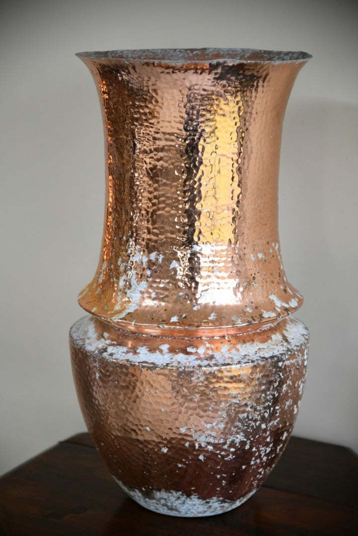 Coppered Aluminium Pot photo vintage