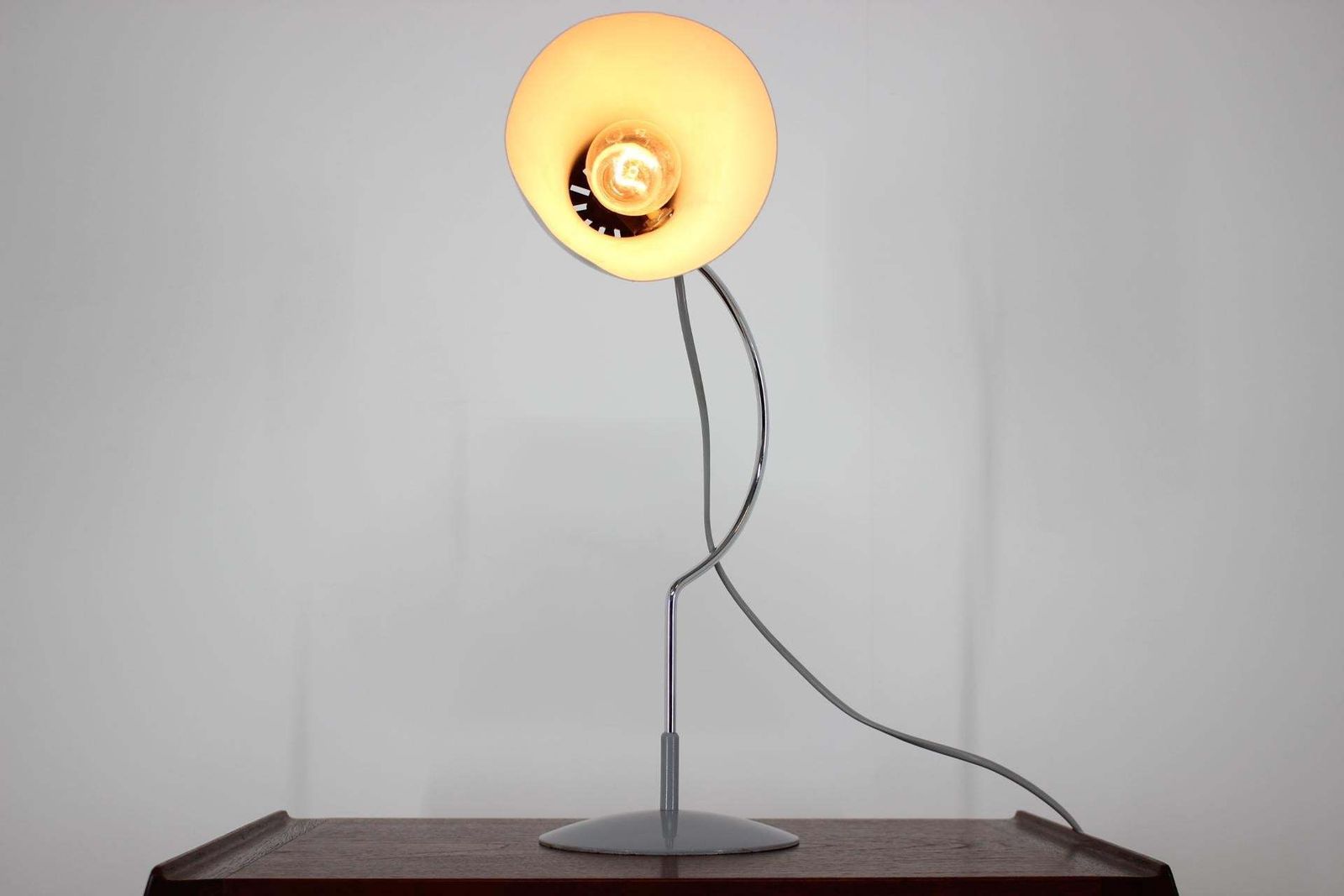 photo furniture 1970s Josef Hurka Design Table Lamp For Lidokov, Czechoslovakia