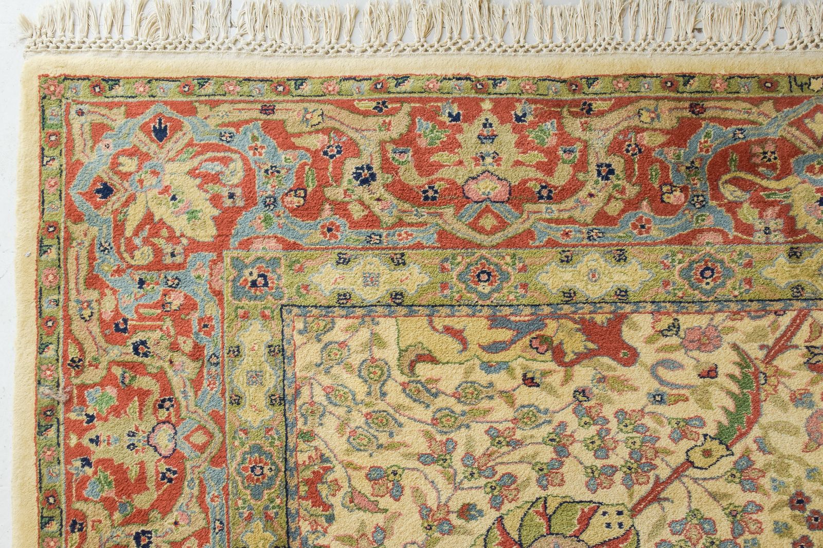 Magnificent Large Handwoven Rug Liberty & Co/Art Nouveau Style photo vinterior