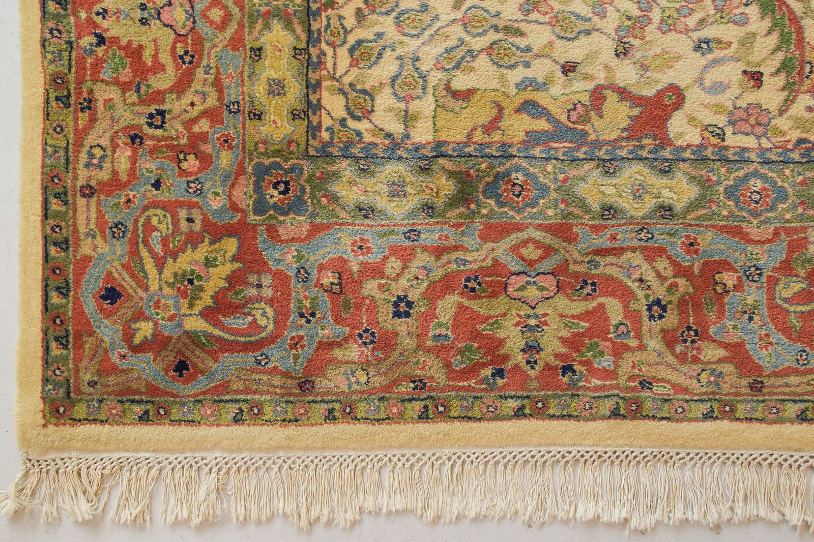 Magnificent Large Handwoven Rug Liberty & Co/Art Nouveau Style photo vintage