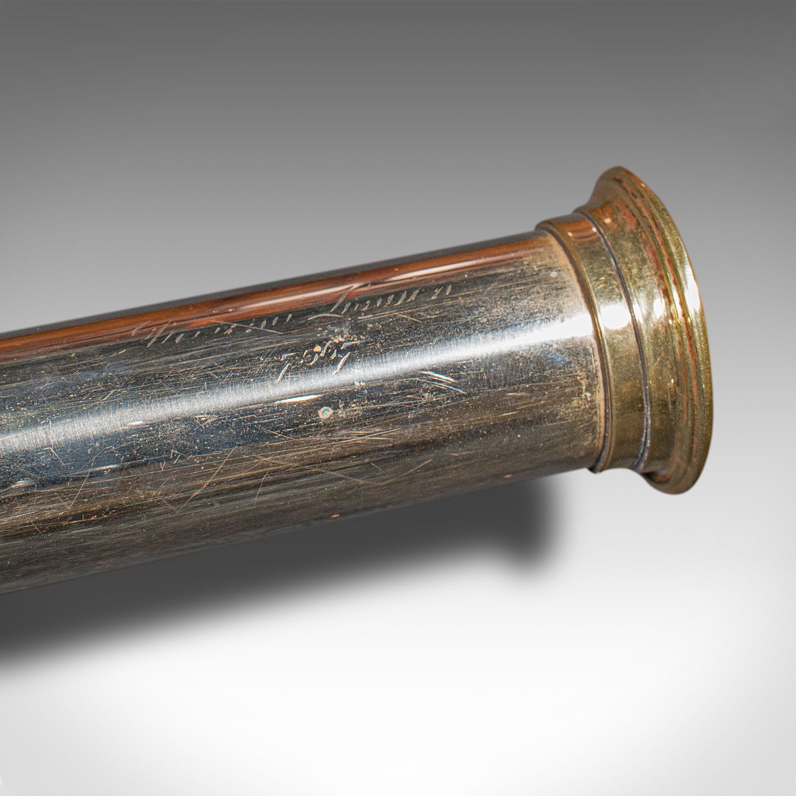 photo furniture Antique Officer Of The Watch Telescope, English, After Dollond, 1890