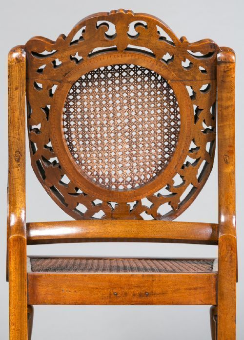 Unusual Pair Of Anglo Indian Elbow Chairs photo Furniture