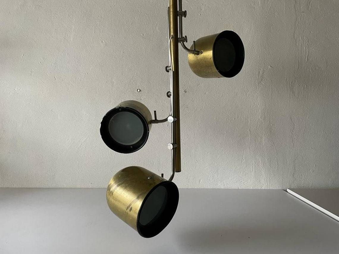 Italian Triple Shade Spot Ceiling Lamp, 1970s, Italy photo 1282.16
