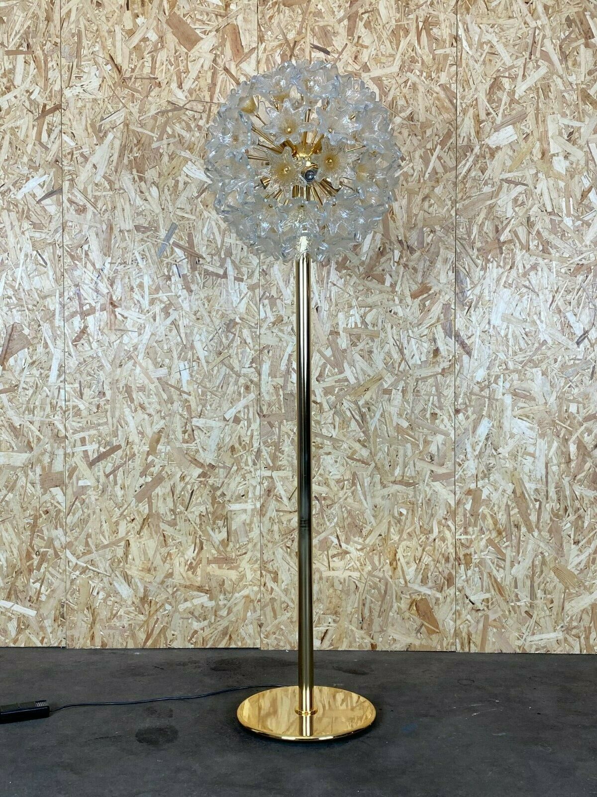 70s Lamp Light Floor Lamp Toni Zuccheri   Veart For Venini Italy 70s photo for sale