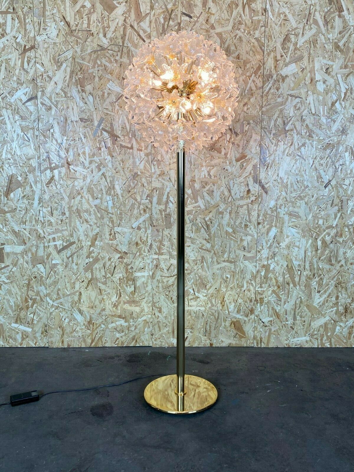 10734.0 70s Lamp Light Floor Lamp Toni Zuccheri   Veart For Venini Italy 70s photo