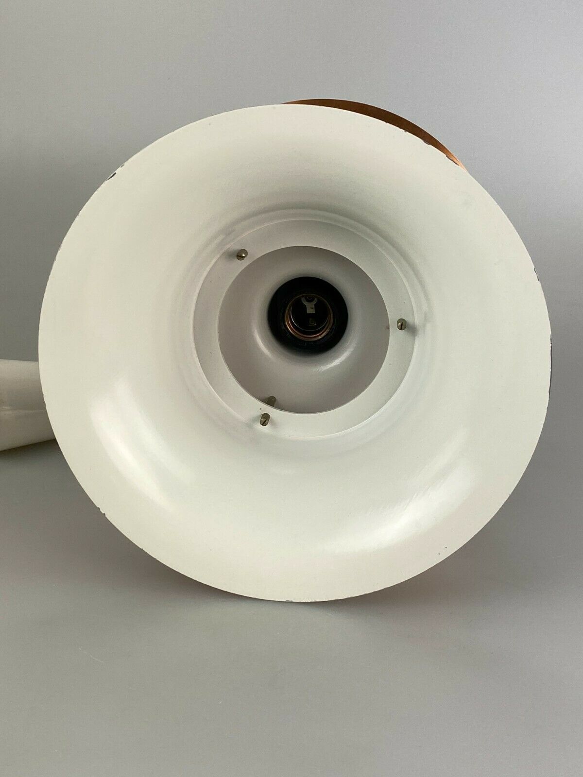 191.0 70s Lamp Light Hanging Lamp Ceiling Lamp Metal Space Age Design Veb 60s photo