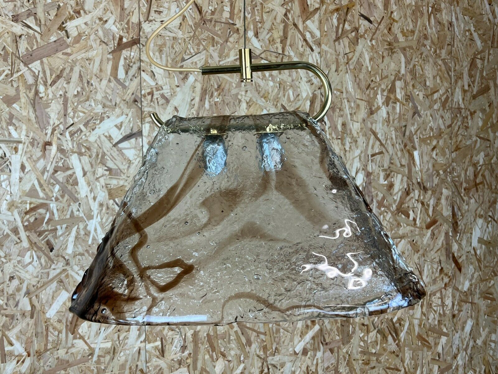 60s 70s Lamp Light Carlo Nason Mazzega Kalmar Murano Ceiling Lamp 60s photo for sale