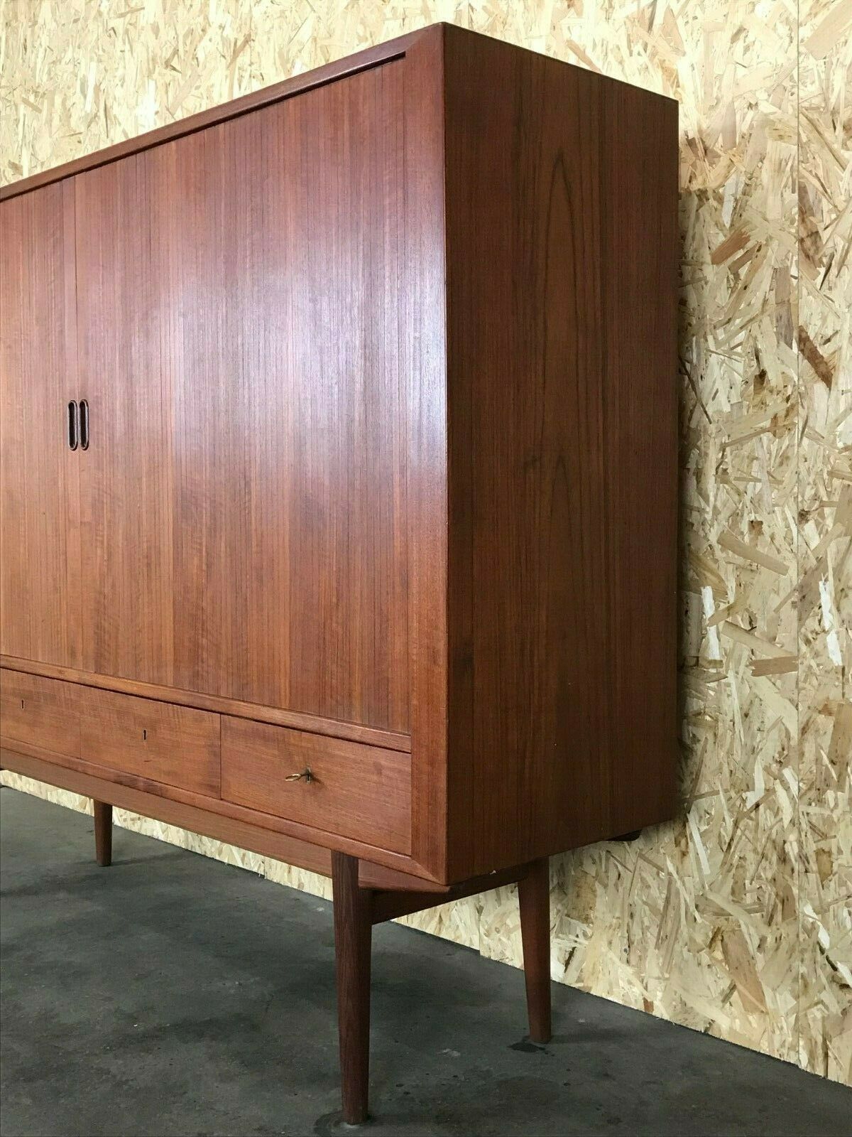 60er 70er Jahre Sideboard Highboard Teak Arne Vodder Sibast Modell 54 Design 60s photo vinterior