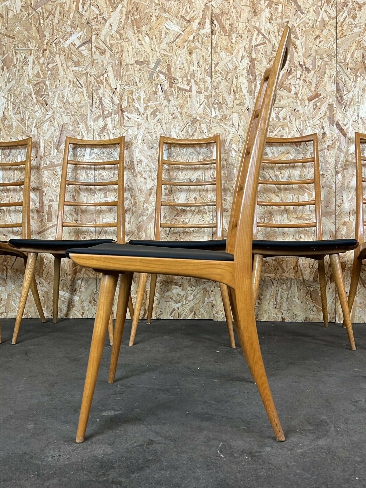 photo furniture 6x 60s 70s Chairs Chair Dining Chair Dining Chairs Danish Design 60s