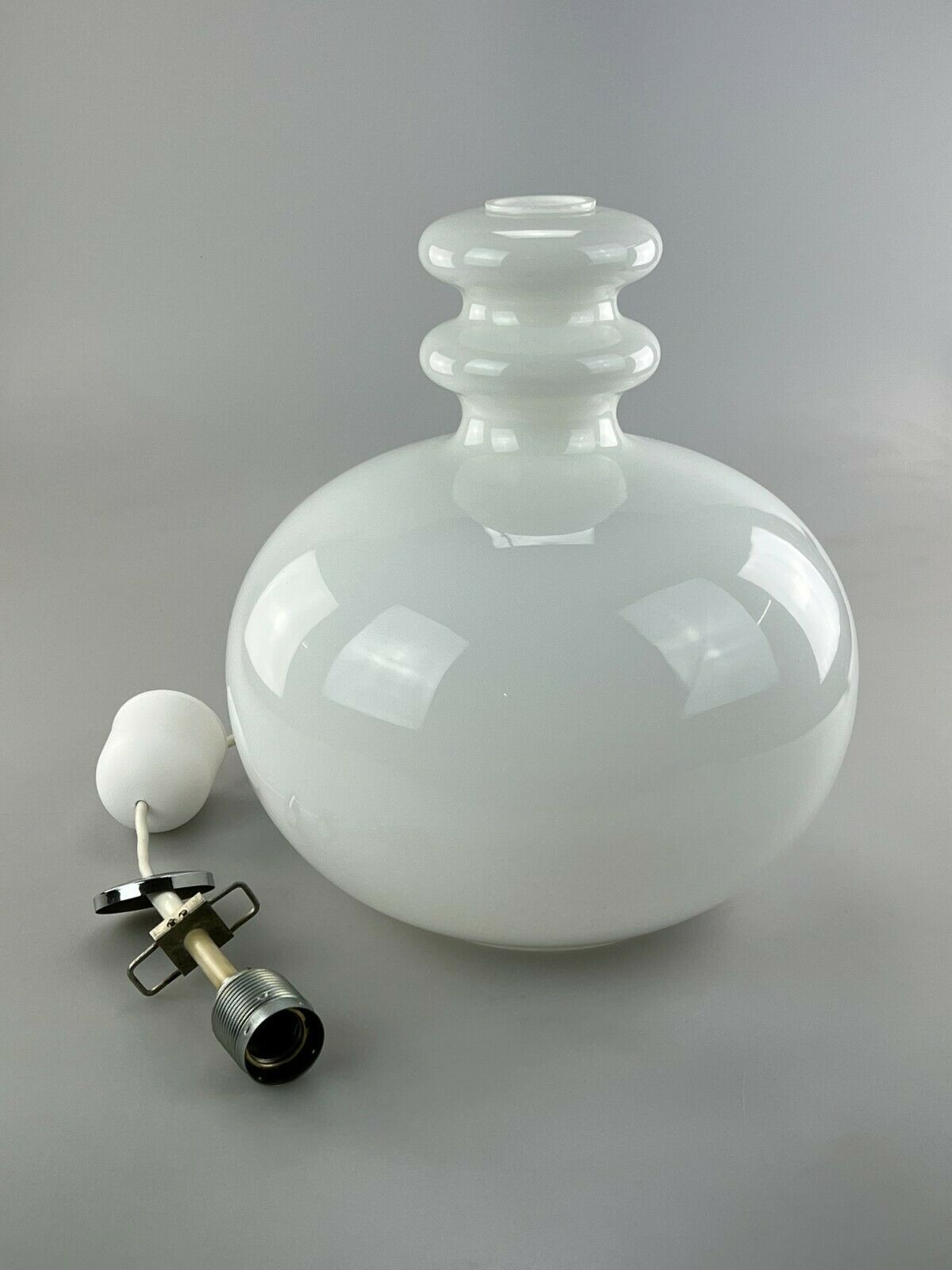 Xl 60s 70s Peill & Putzler Hanging Lamp Ceiling Lamp Glass Space Design photo buy