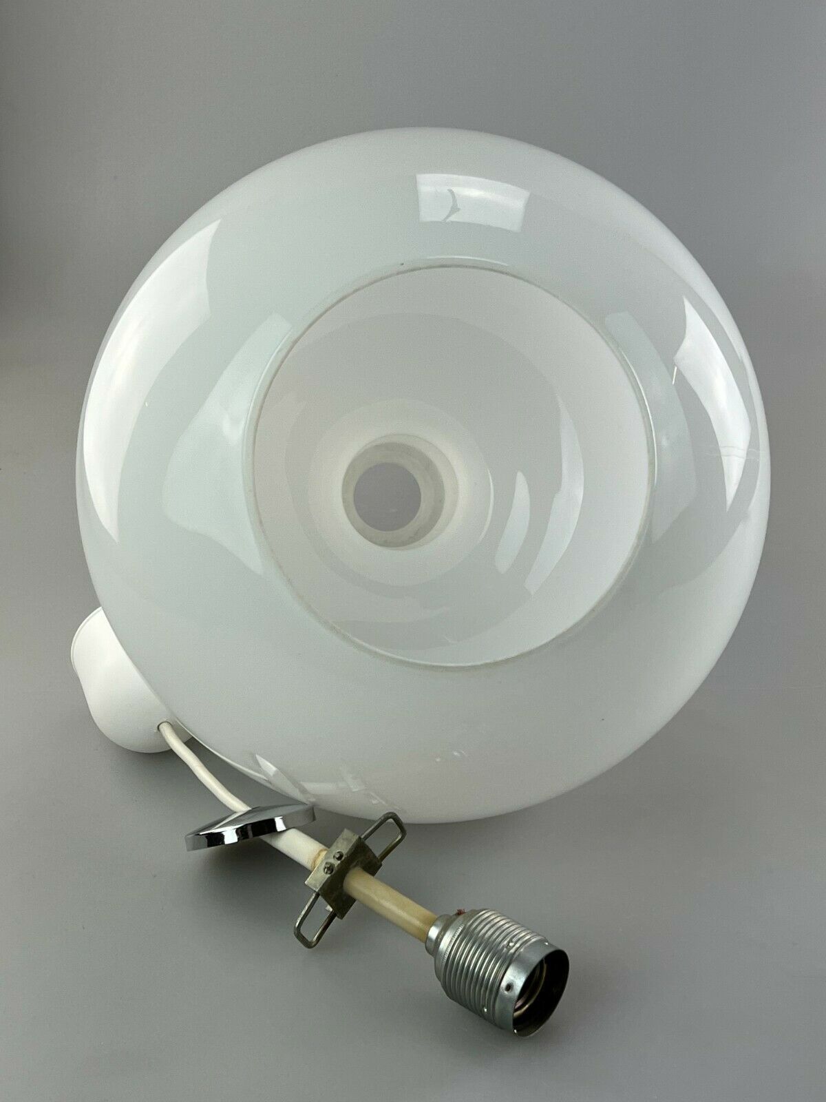 Xl 60s 70s Peill & Putzler Hanging Lamp Ceiling Lamp Glass Space Design photo vintage