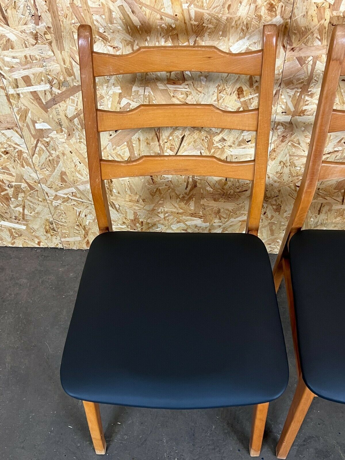 2x 70s Chairs Dining Chair Danish Upholstered Chair Mid Century Design photo for sale