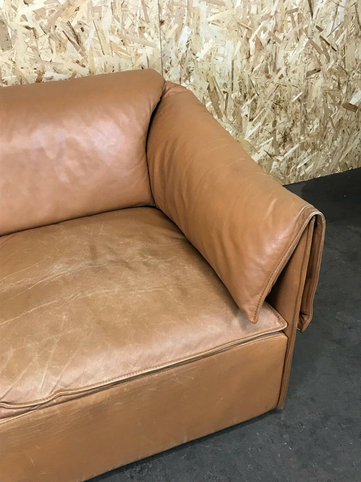 70s Sofa 2 Seater Leather Sofa Niels Bendtsen Lotus For N. Eilersen Danish Design photo Furniture