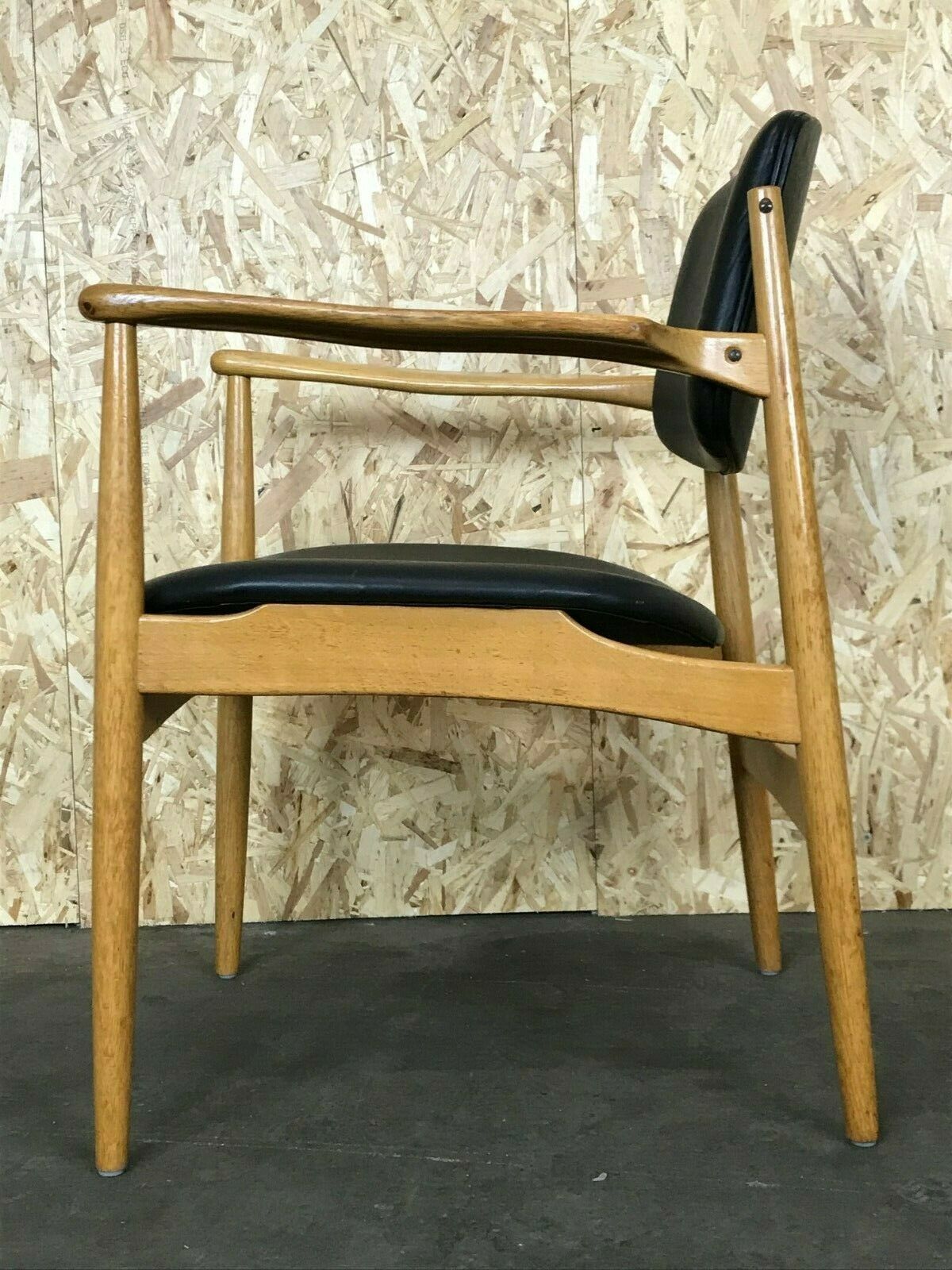 Furniture 60s 70s Dining Chair Arm Chair Danish Design Oak Eiche Denmark 60s photo